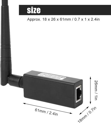 Tyenaza RS485 إلى WiFi Serial Server هوائي خارجي وحدة الاتصالات اللاسلكية واجهة RJ45 in Saudi Arabia