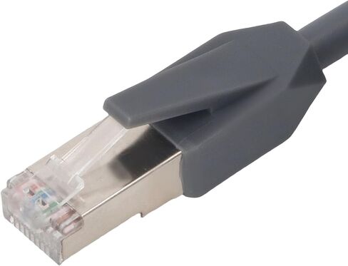 كابل RJ45 هوائي الأقمار الصناعية مستطيل، اتصال مستقر 1200 ميجا بايت في الثانية سرعة عالية يناسب GEN3 2 متر رمادي PVC نحاس in Kuwait