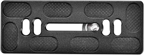 Dioche Basics Tripod Arrow Storage Case Plate with 1/4 Inch Screw Mount for Arca Tripod Ball Head, Compatible with SLR Cameras, Lightweight Alloy Construction, Easy (PU100) in Saudi Arabia