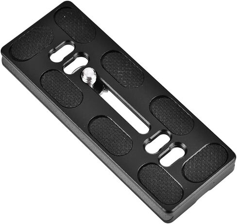 Dioche Basics Tripod Arrow Storage Case Plate with 1/4 Inch Screw Mount for Arca Tripod Ball Head, Compatible with SLR Cameras, Lightweight Alloy Construction, Easy (PU100) in Saudi Arabia