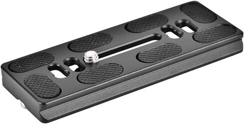 Dioche Basics Tripod Arrow Storage Case Plate with 1/4 Inch Screw Mount for Arca Tripod Ball Head, Compatible with SLR Cameras, Lightweight Alloy Construction, Easy (PU100) in Saudi Arabia