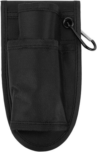 Dioche Belt Clamp/Holder Monopod Portable Photographers Waist Pack for DSLR Cameras, Monopods/tripods, Double-layer Design, Durable Black Material, Suitable for Outdoor travel. in Saudi Arabia