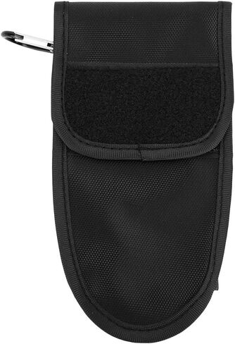 Dioche Belt Clamp/Holder Monopod Portable Photographers Waist Pack for DSLR Cameras, Monopods/tripods, Double-layer Design, Durable Black Material, Suitable for Outdoor travel. in Saudi Arabia