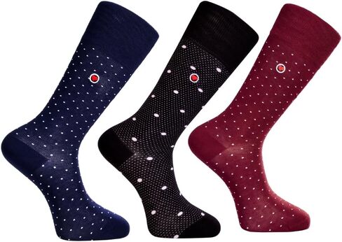 حزمة من 3 قطع للرجال. جوارب رجالية فاخرة بألوان غير تقليدية منقوشة من شركة Love Sock Company in Kuwait