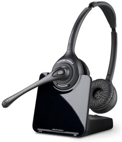 HP Poly CS520/520-XD/WH350-XD 900 MHz Top - Stereo - Wireless - 350 ft - Over-The-Head - Binaural - Noise Cancelling Microphone in Kuwait