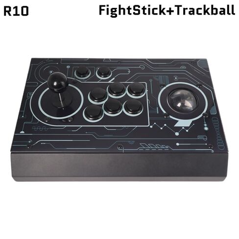 عصا القتال FightBox R10 Arcade مع وحدة تحكم لعبة Trackball Retro in Kuwait
