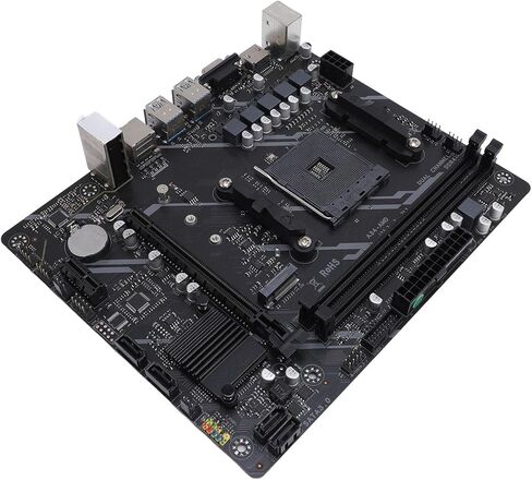 AM4 DDR4 Motherboard with PCIe 4.0 and WiFi 6E, 5 Phase Power Design for 1st, 2nd, 3rd, 4th, 5th Gen CPUs, Supports M.2, 3.0 in Saudi Arabia