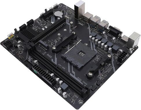 AM4 DDR4 Motherboard with PCIe 4.0 and WiFi 6E, 5 Phase Power Design for 1st, 2nd, 3rd, 4th, 5th Gen CPUs, Supports M.2, 3.0 in Saudi Arabia