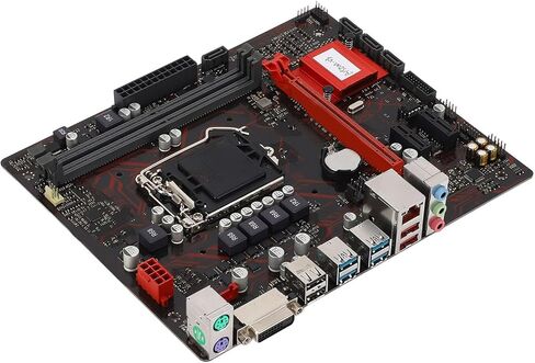 اللوحة الأم لسطح المكتب M ATX PCI E 3.0 LGA 1151 فتحة وحدة المعالجة المركزية لوحة ذاكرة DDR4 مزدوجة مع واجهة DVI لوحدة المعالجة المركزية Core i7 i5 i3 Pentium Celeron 14nm in Kuwait