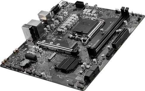 اللوحة الأم MSI PRO H610M-G DDR4 (الجيل 12/13/14 من Intel Core، مقبس LGA 1700، DDR4، PCIe 4، SATA 6 جيجابت/ثانية، 1 جيجابت في الثانية LAN، فتحات M.2، USB 3.2، mATX) (متجدد) in Kuwait