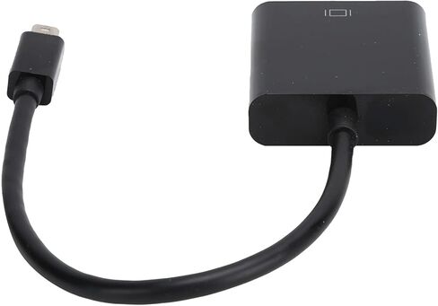 محول Mini DisplayPort إلى VGA، كابل فيديو 20 سم من Mini Male إلى VGA Female، 1080P @ 60HZ كابل محول الفيديو لجهاز TVMonitorProjector in Kuwait
