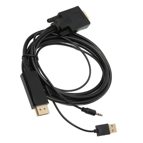 Video Adapter Cable, VGA to Connector Cable Proof Plug and Play Portable Builtin Advanced IC Chip for Projector for Computer in Saudi Arabia