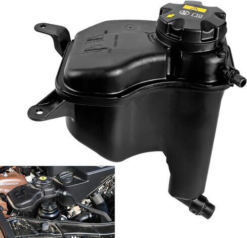 Engine Coolant Reservoir Tank & Sensor & Cap Repalces 17137567462 17137607482 17137640514 603-334, for BMW 118i 120i 125i 130i 135i 323i 325i 325xi 328i 328xi 330i 330xi 335i 335xi X1 Z4 in Saudi Arabia