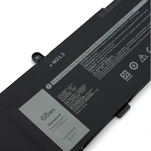 استبدال بطارية الكمبيوتر المحمول MV07R لـ Dell G3 15 3500 3590 3700 3790 G5 5500 5505 SE Series JJRRD 0JJRRD 266J9 72WGV W5W19 P89F MVO7R PN1VN M4GWP MV07R in Kuwait
