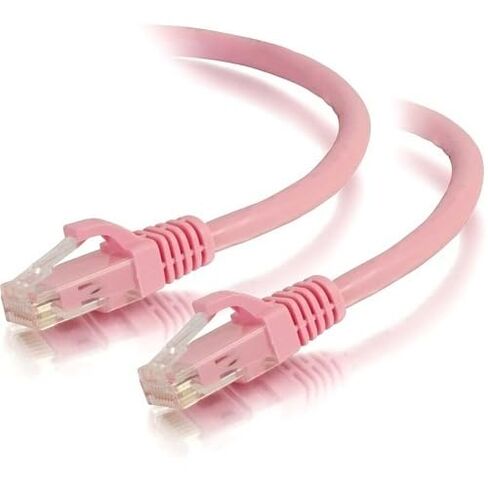 00494 CAT5e Snagless Ethernet Patch Cable, 3 ft, Pink, Quality Copper in Saudi Arabia