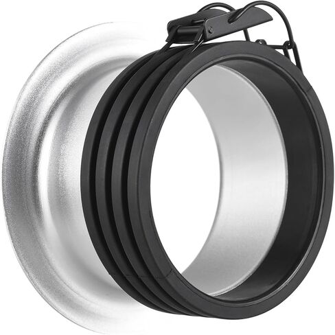 حامل محول Speedring خفيف الوزن 152 مم لمصباح فلاش أحادي الضوء LED، سهل التركيب لاستوديو التصوير الفوتوغرافي (144 مم) in Kuwait