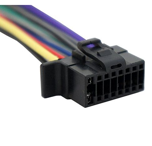 Harmony Audio Compatible with Sony MEX-GS610BT HA-SONY16B Aftermarket Stereo Radio Receiver Replacement Wire Harness Cable in Kuwait