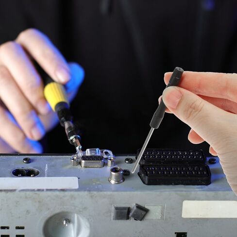 Homoyoyo M.2 SSD Mounting Screw Kit with Stainless Steel 2 Screws and Magnetic Screwdriver for Computer and Motherboard Nvme SSD Installation and Repair Random Style in Saudi Arabia