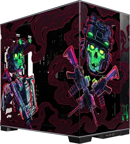 META PCS Night Reaper Lian Li O11 Dynamic EVO RGB - حافظة كمبيوتر ATX كاملة البرج - حافظة كمبيوتر ألعاب من الزجاج المقسى بتصميم معياري وتدفق هواء عالي وإضاءة RGB قابلة للتخصيص in Saudi Arabia
