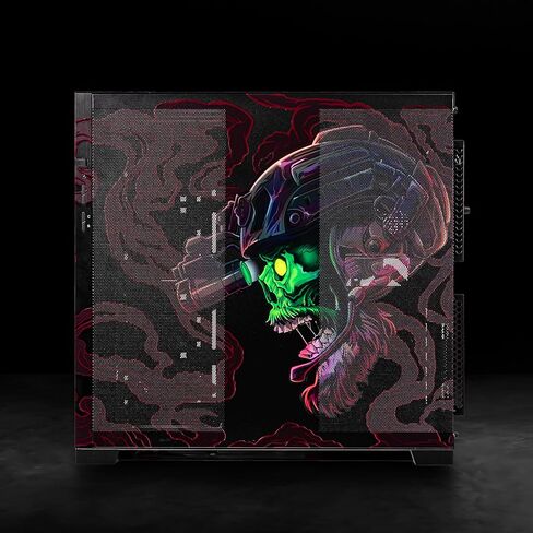 META PCS Night Reaper Lian Li O11 Dynamic EVO RGB - حافظة كمبيوتر ATX كاملة البرج - حافظة كمبيوتر ألعاب من الزجاج المقسى بتصميم معياري وتدفق هواء عالي وإضاءة RGB قابلة للتخصيص in Saudi Arabia