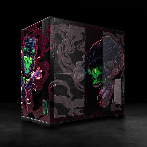 META PCS Night Reaper Lian Li O11 Dynamic EVO RGB - حافظة كمبيوتر ATX كاملة البرج - حافظة كمبيوتر ألعاب من الزجاج المقسى بتصميم معياري وتدفق هواء عالي وإضاءة RGB قابلة للتخصيص in Saudi Arabia