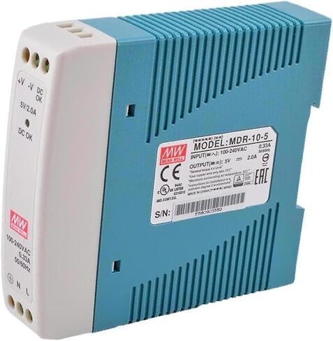 MDR-10-5 10W 5V 2A High Efficiency AC-DC DIN Rail Power Supply in Saudi Arabia
