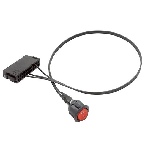 24 Pin Female ATX PSU Power Supply Activation Switch Embedded Switch 18AWG Tinned Copper Suitable for Testing PC Power Supplies in Kuwait