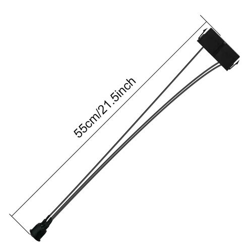 24 Pin Female ATX PSU Power Supply Activation Switch Embedded Switch 18AWG Tinned Copper Suitable for Testing PC Power Supplies in Kuwait