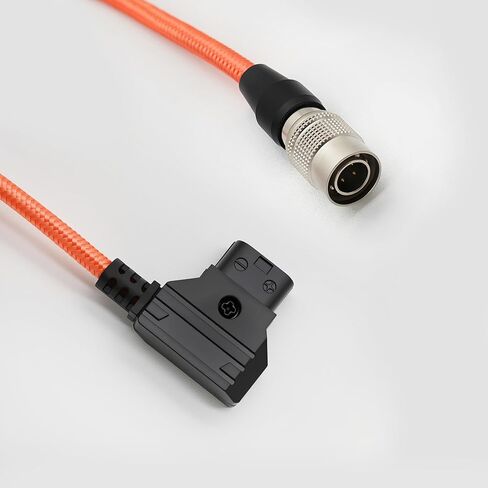 كابل طاقة ذكر D Tap to Hirose 4 Pin، متوافق مع أجهزة الصوت 688/633، MixPre-10 II، Zoom F8/F4/F8N، SmallHD AC7/DP7، V-Mount وبطارية Gold Mount متوافقة in Saudi Arabia