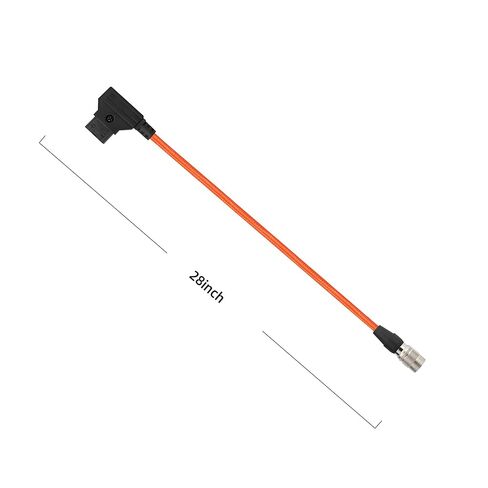 كابل طاقة ذكر D Tap to Hirose 4 Pin، متوافق مع أجهزة الصوت 688/633، MixPre-10 II، Zoom F8/F4/F8N، SmallHD AC7/DP7، V-Mount وبطارية Gold Mount متوافقة in Saudi Arabia