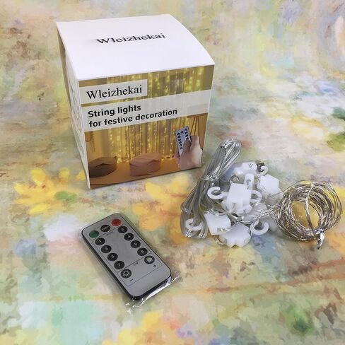 Wleizhekai String Lights For Festive Decoration, Indoor/Outdoor Decorative LED Lights for Parties, Christmas & Year-Round Celebrations in Saudi Arabia