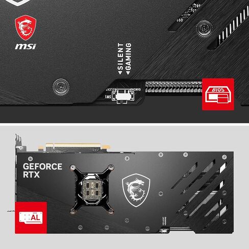 بطاقة رسومات الألعاب MSI GeForce RTX 4080 سعة 16 جيجابايت Gaming X Trio - 16 جيجابايت GDDR6X، 2610 ميجاهرتز، PCI Express Gen 4، 256 بت، 3X DP v 1.4a، HDMI 2.1a (يدعم 4K و8K HDR) in Kuwait