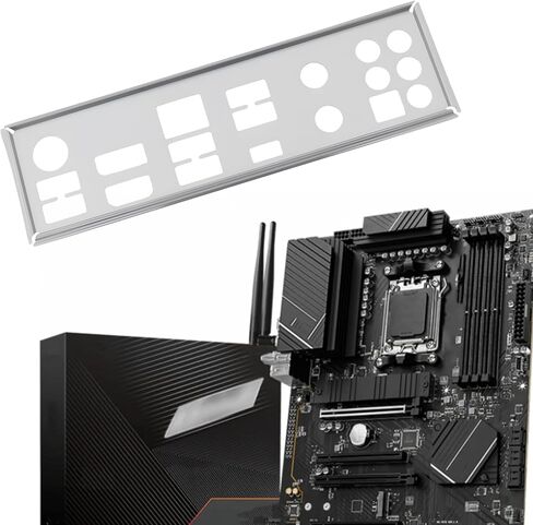 قم بإنشاء فكرة لوحة حماية الكمبيوتر الخلفية للوحة I/O Shielding المتوافقة مع MSI PRO B760-P WiFi DDR4 in Saudi Arabia