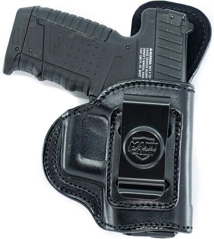 Maxx Carry IWB Leather Gun Holster Compatible with Glock 43, 43X 9mm |Walther PPS, PPS M2 | Springfield XDS 3.3, Hellcat | S&W M&P 380 Shield EZ | Beretta APX Carry | Taurus PT 709 Slim in Saudi Arabia