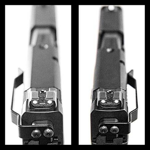 مشبك لـ Smith & Wesson Shield، 2.0 وPlus - حافظة بمشبك حزام حمل مخفي - مشبك ممتاز لحمل مخفي مخفي وآمن ومريح - ملحق مثالي - حافظة نحيفة وآمنة بدون حجم كبير in Kuwait