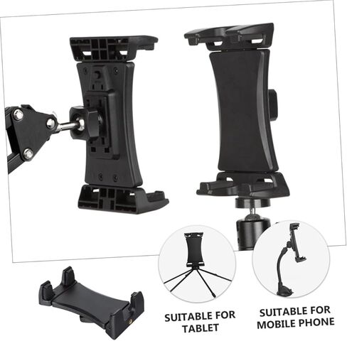 Rotating Tablet and Phone Tripod Holder Clip Photography Clip for Landscape Portrait Use Compatible with Smartphones and Tablets for Video Recording and Outdoor Travel Photos in Saudi Arabia