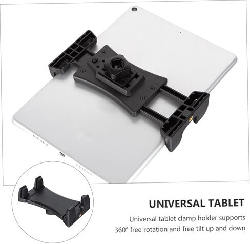Rotating Tablet and Phone Tripod Holder Clip Photography Clip for Landscape Portrait Use Compatible with Smartphones and Tablets for Video Recording and Outdoor Travel Photos in Saudi Arabia
