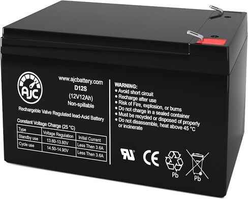بطارية AJC متوافقة مع بطارية UPS Conext 900 AVR 12V 12Ah in Kuwait