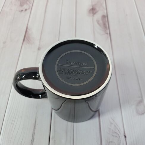 Tarctisero Coffee mugs Made of high-quality glossy ceramic, with a smooth, mirror-like surface, pure and long-lasting color, and heat-resistant to prevent fading in Saudi Arabia