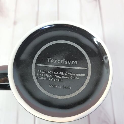 Tarctisero Coffee mugs Made of high-quality glossy ceramic, with a smooth, mirror-like surface, pure and long-lasting color, and heat-resistant to prevent fading in Saudi Arabia