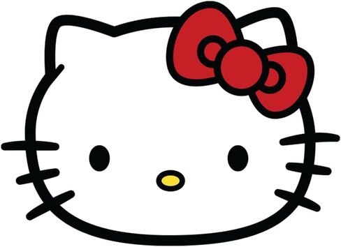ملصق جرافيك Hello Kitty للكمبيوتر المحمول، وزجاجة المياه، ومصد السيارة، والمرآة، والكمبيوتر المحمول، مقاوم للماء، ومقاوم للطقس، ملصق سانريو لطيف (3.6 بوصة × 5 بوصة) in Saudi Arabia