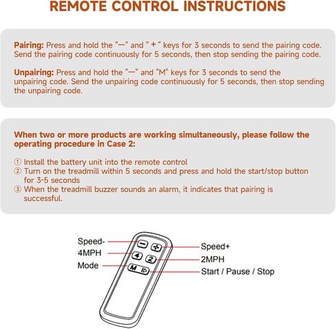 RETROSUN Replacement Remote Control for Aiteid 930N 380FC, for Rellfit T01-TL, for CIIHI C AM980, for VITALWALK TM02GY, for Rockvale LF386 Walking Pad Treadmill in Kuwait