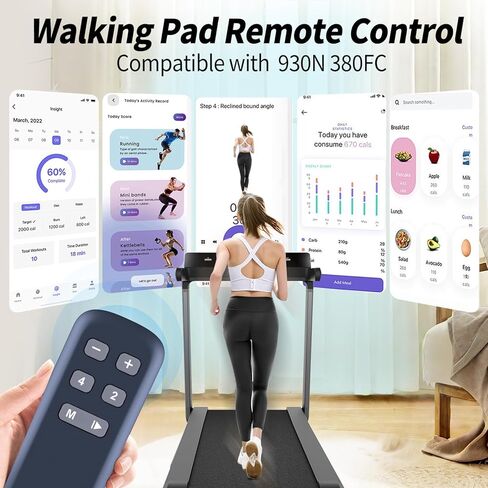 RETROSUN Replacement Remote Control for Aiteid 930N 380FC, for Rellfit T01-TL, for CIIHI C AM980, for VITALWALK TM02GY, for Rockvale LF386 Walking Pad Treadmill in Kuwait