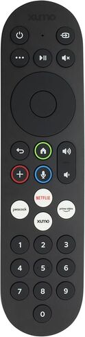 جهاز تحكم عن بعد صوتي Xumo PR3 بديل من SatelliteSale متوافق مع Stream Box XiOne وES1 وSpectrum/Xfinity Stream Boxes وأجهزة تلفزيون XUMO الذكية، بلاستيك ABS أسود مع البطاريات المتضمنة in Kuwait