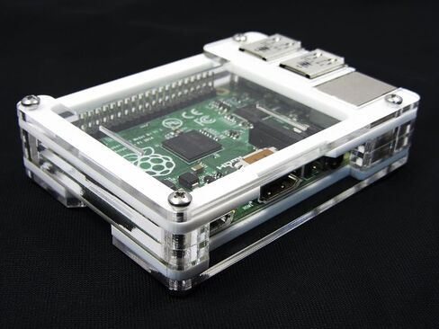 C4Labs Zebra Raspberry Pi Case for 3B+, 3, Pi 2, Pi B+ and 2B (Arctic White) with Heatsinks in Saudi Arabia