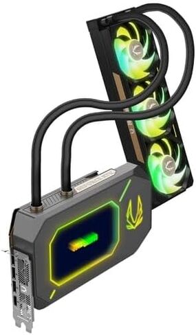 ZOTAC ARCTICSTORM AIO تبريد سائل GeForce RTX 5090 32GB GDDR7 PCI Express 5.0 in Kuwait