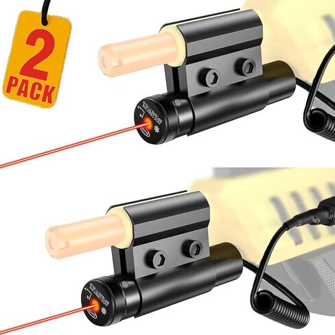 قطعتان من مسدس الملح المناسب للرؤية بالليزر 2.0، 3.0، 4.0 من أجل Airsoft، ومرفق الليزر وملحقات مضخة BB للتصوير الداخلي والخارجي in Kuwait