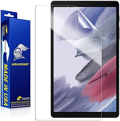 واقي شاشة ArmorSuit مكون من قطعتين لجهاز Samsung Galaxy Tab A7 Lite [8.7 بوصة] (2021) فيلم شفاف MilitaryShield HD - صنع في الولايات المتحدة الأمريكية in Kuwait