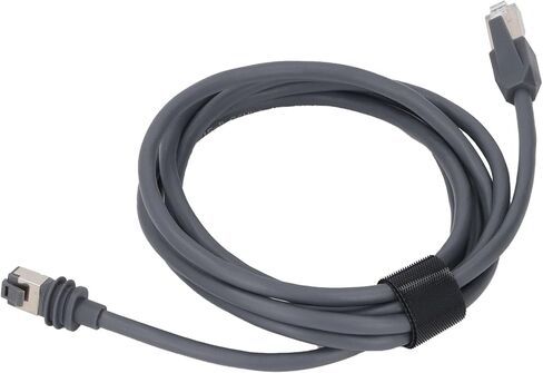 هوائي قمر صناعي مستطيل إلى كابل RJ45 26AWG بديل نحاسي عالي السرعة 1200 ميجابت في الثانية لهوائي GEN3 للاستخدام الخارجي رمادي 2 متر 6.6 قدم in Saudi Arabia