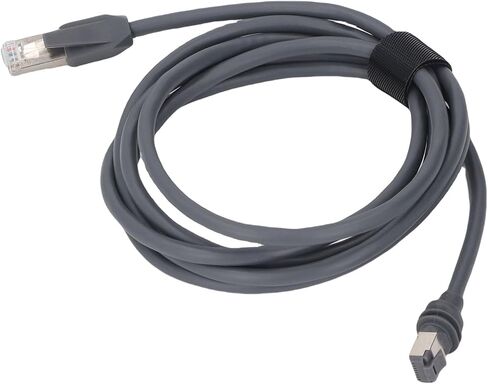 هوائي قمر صناعي مستطيل إلى كابل RJ45 26AWG بديل نحاسي عالي السرعة 1200 ميجابت في الثانية لهوائي GEN3 للاستخدام الخارجي رمادي 2 متر 6.6 قدم in Saudi Arabia